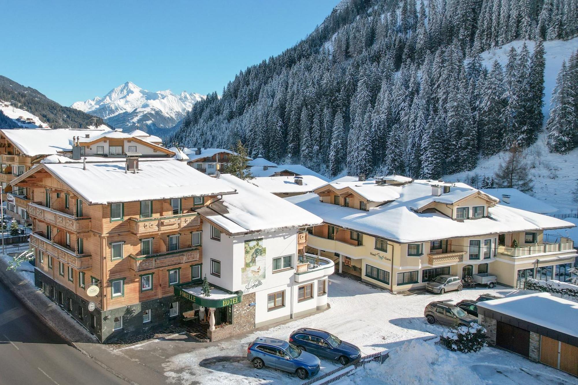 Hotel Garni Forelle Tux Kültér fotó